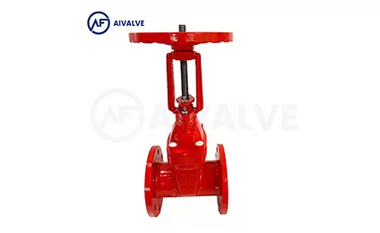 What is the difference between rising and non-rising stem gate valves?